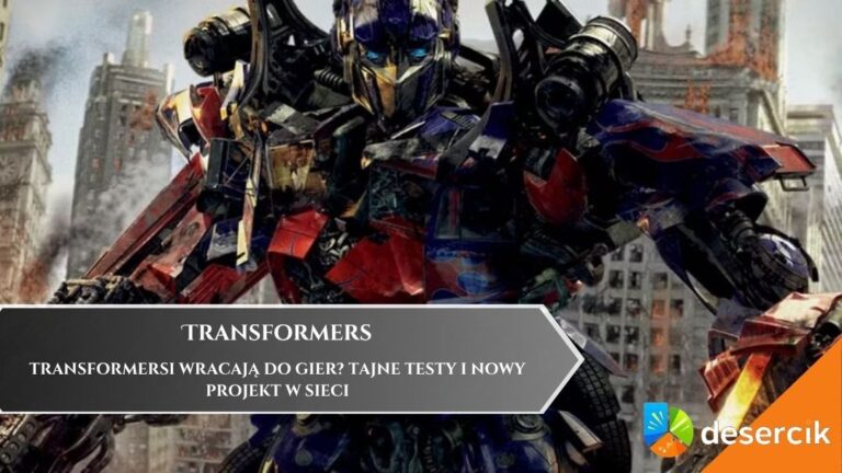 Transformersi wracają do gier? Tajne testy i nowy projekt w sieci
