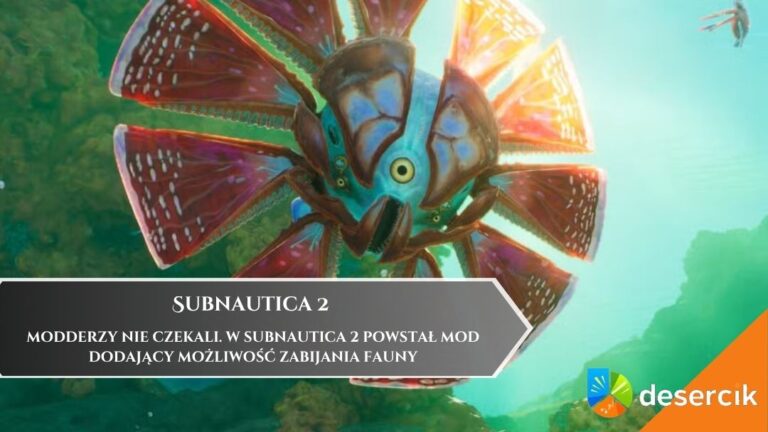 Modderzy nie czekali. W Subnautica 2 powstał mod dodający możliwość zabijania fauny