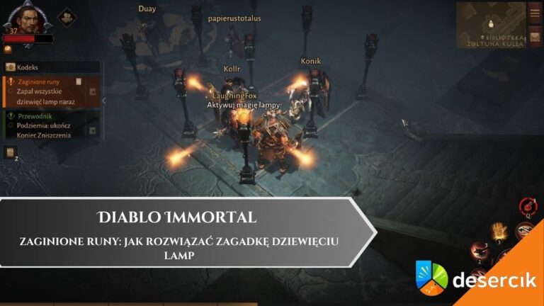 Diablo Immortal – Zaginione Runy: jak rozwiązać zagadkę dziewięciu lamp