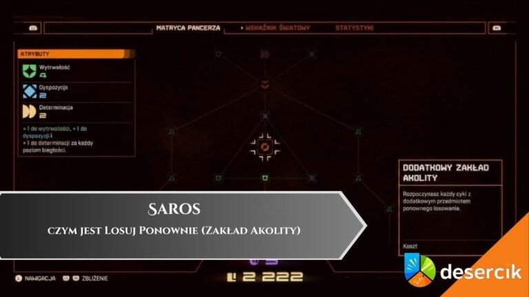 Saros &ndash; czym jest Losuj Ponownie (Zakład Akolity)
