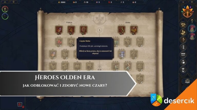 Heroes Olden Era &ndash; &nbsp;jak odblokować i zdobyć nowe czary