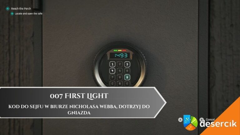 007 First Light &ndash; kod do sejfu w biurze Nicholasa Webba, Dotrzyj do Gniazda