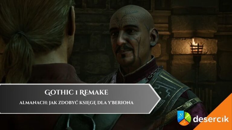 Gothic 1 Remake – Almanach: jak zdobyć księgę dla Y’beriona