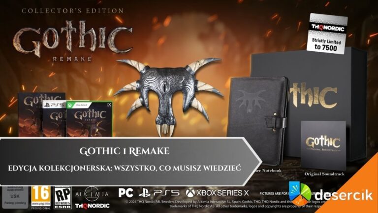 Gothic 1 Remake – Edycja Kolekcjonerska: wszystko, co musisz wiedzieć