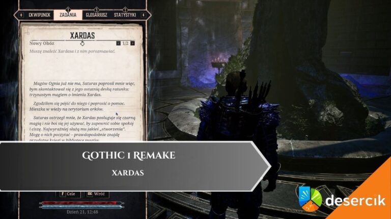 Gothic 1 Remake – Xardas: golemy, stara wieża