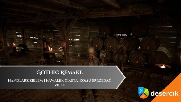 Gothic Remake &ndash; Handlarz zielem i Kawałek ciasta: komu sprzedać ziele