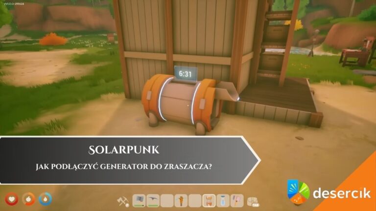 Solarpunk &ndash; Jak podłączyć Generator do zraszacza