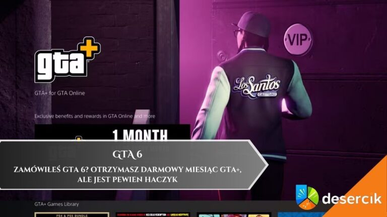 Zamówiłeś GTA 6? Otrzymasz darmowy miesiąc GTA+, ale jest pewien haczyk