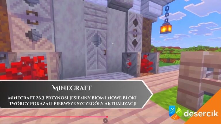 Minecraft 26.3 przynosi jesienny biom i nowe bloki. Twórcy pokazali pierwsze szczegóły aktualizacji