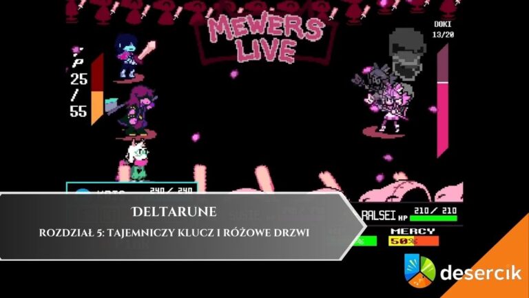 Deltarune – Rozdział 5: Tajemniczy Klucz i różowe drzwi