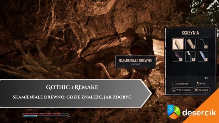 Gothic 1 Remake – Skamieniałe drewno: gdzie znaleźć, jak zdobyć
