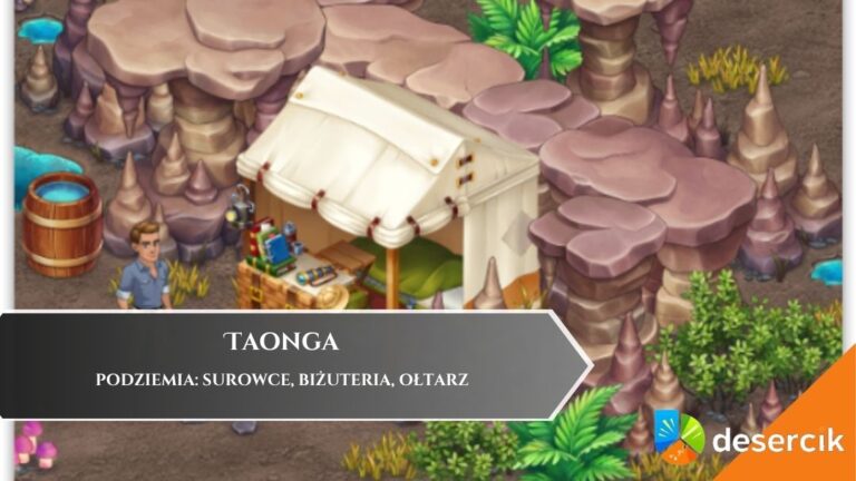 Taonga – Podziemia: surowce, biżuteria, ołtarz