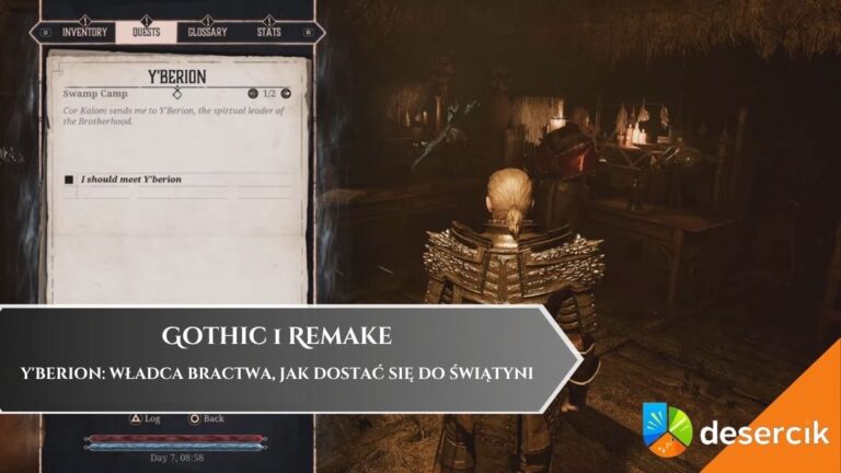 Gothic 1 Remake – Y’berion: władca bractwa, jak dostać się do świątyni