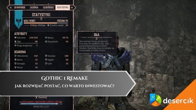 Gothic 1 Remake – jak rozwijać postać, co warto inwestować?