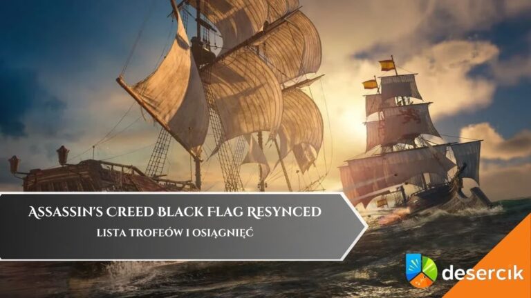 Assassin’s Creed Black Flag Resynced – lista trofeów i osiągnięć
