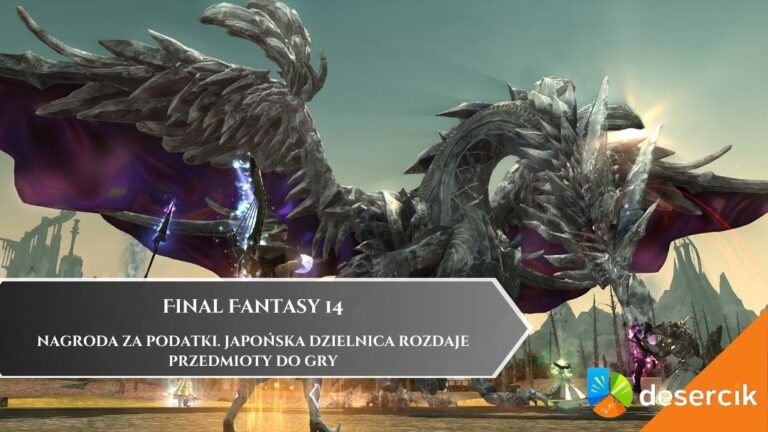 Final Fantasy 14 jako nagroda za podatki. Japońska dzielnica rozdaje przedmioty do gry