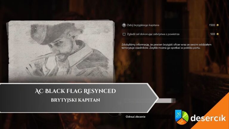 AC Black Flag Resynced &ndash;&nbsp;Brytyjski kapitan: Zabij kapitana