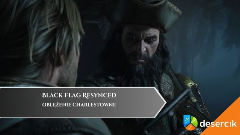 AC Black Flag Resynced – Oblężenie Charlestowne: śledzenie kanonierki, sabotaż dzwonu, pościg za Ryderem i zdobycie lekarstw
