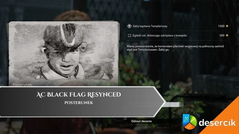 AC Black Flag Resynced – Posterunek, Kapitan Templariuszy
