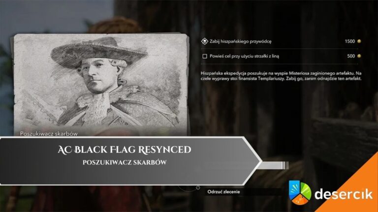 AC Black Flag Resynced – Poszukiwacz skarbów