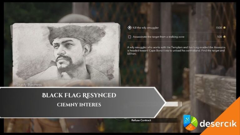 Assassin&rsquo;s Creed Black Flag Resynced &ndash; Ciemny interes, jak zabić cel z ukrycia