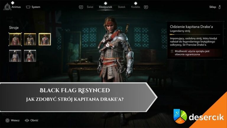 Black Flag Resynced – Jak zdobyć strój Kapitana Drake’a?