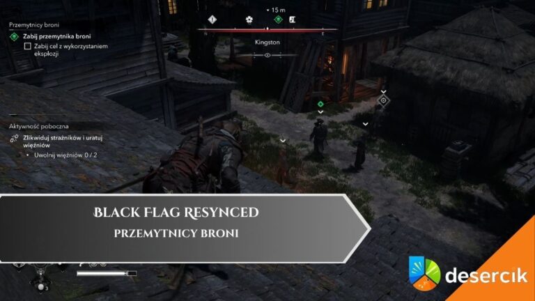 AC Black Flag Resynced &ndash; Przemytnicy Broni, jak zabić cel beczką z prochem