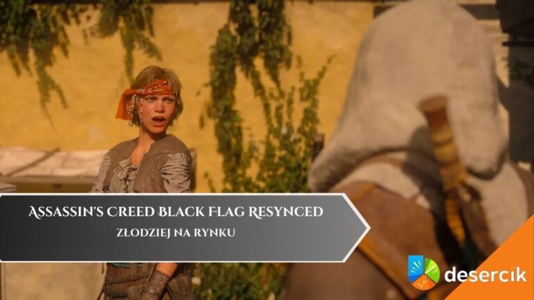 Assassin’s Creed Black Flag Resynced – Złodziej na rynku, śledztwo, pościg i pojmanie złodzieja