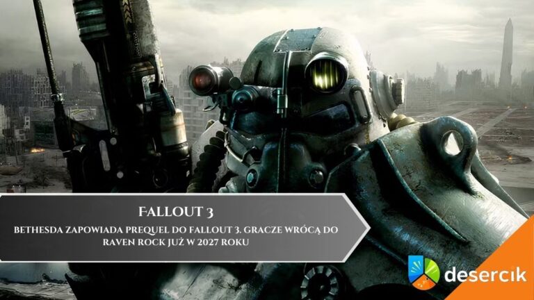 Bethesda zapowiada prequel do Fallout 3. Gracze wr&oacute;cą do Raven Rock już w 2027 roku