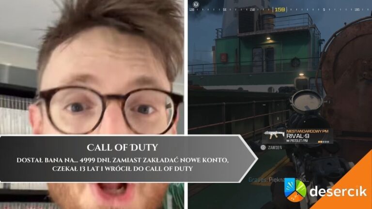Dostał bana na&hellip; 4999 dni. Zamiast zakładać nowe konto, czekał 13 lat i wr&oacute;cił do Call of Duty