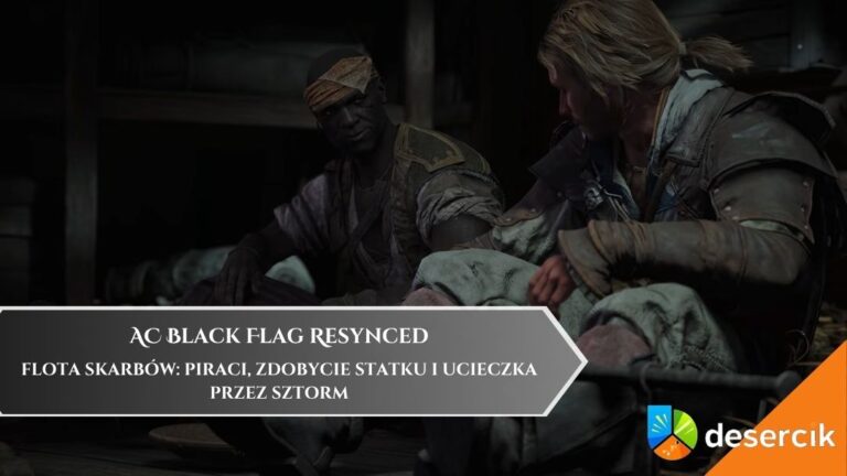 AC Black Flag Resynced – Flota Skarbów: piraci, zdobycie statku i ucieczka przez sztorm