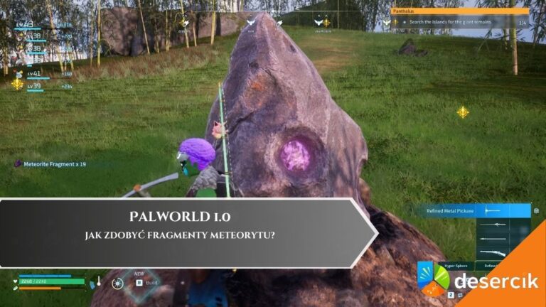 Palworld 1.0 &ndash; Jak zdobyć Fragmenty Meteorytu?