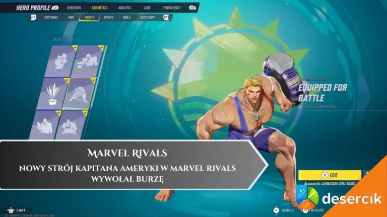 Nowy strój Kapitana Ameryki w Marvel Rivals wywołał burzę