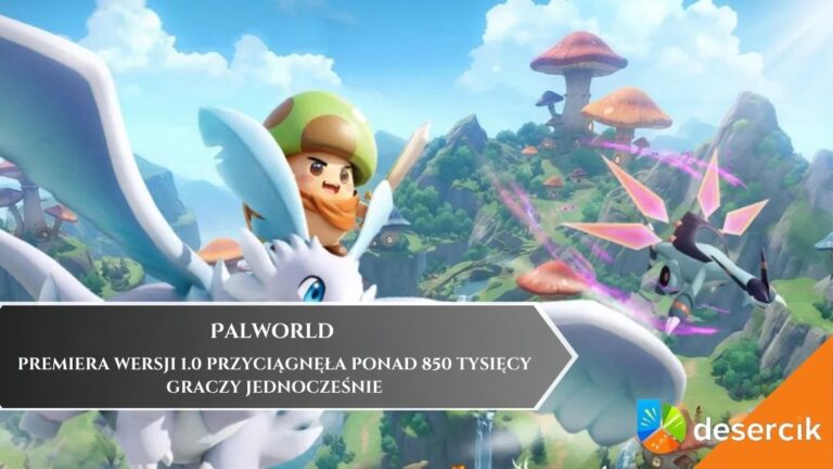 Palworld wraca na szczyt. Premiera wersji 1.0 przyciągnęła ponad 850 tysięcy graczy jednocześnie