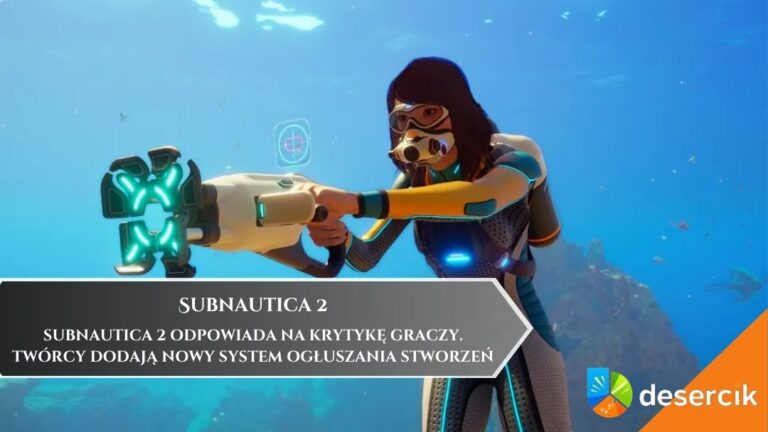 Subnautica 2 odpowiada na krytykę graczy. Twórcy dodają nowy system ogłuszania stworzeń