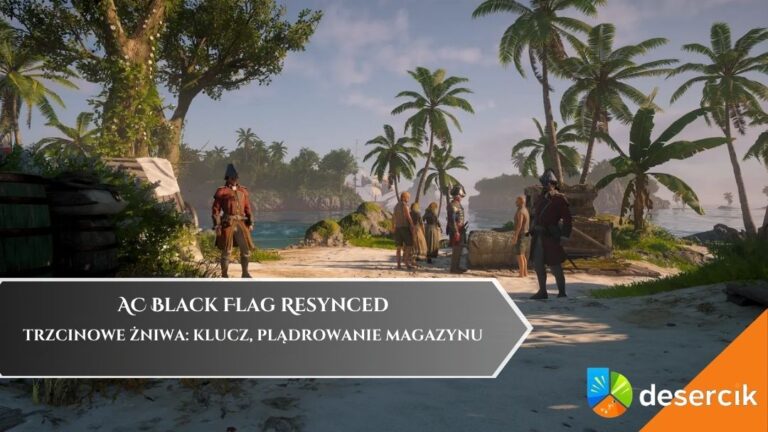 AC Black Flag Resynced – Trzcinowe żniwa: Klucz, plądrowanie magazynu, Wyspa Kotów